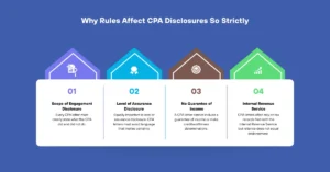 Why Rules Affect CPA Disclosures So Strictly