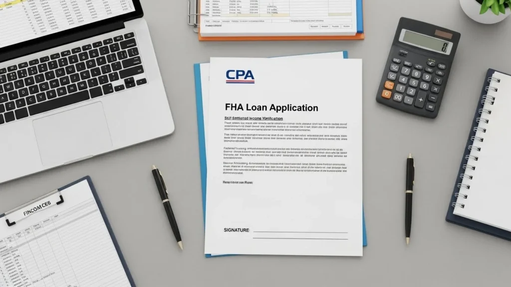 CPA Letter for Self-Employed FHA Loans_ Federal Housing Administration Documentation Rules